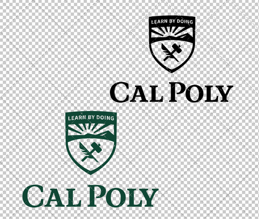 Cal Poly Mustangs Misc 2021 002, Svg, Dxf, Eps, Png - SvgShopArt