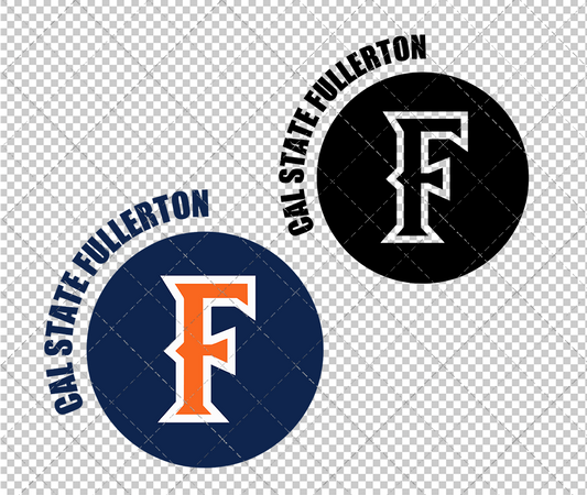 Cal State Fullerton Titans Alternate 2002, Svg, Dxf, Eps, Png - SvgShopArt