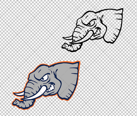Cal State Fullerton Titans Secondary 2000 002, Svg, Dxf, Eps, Png - SvgShopArt