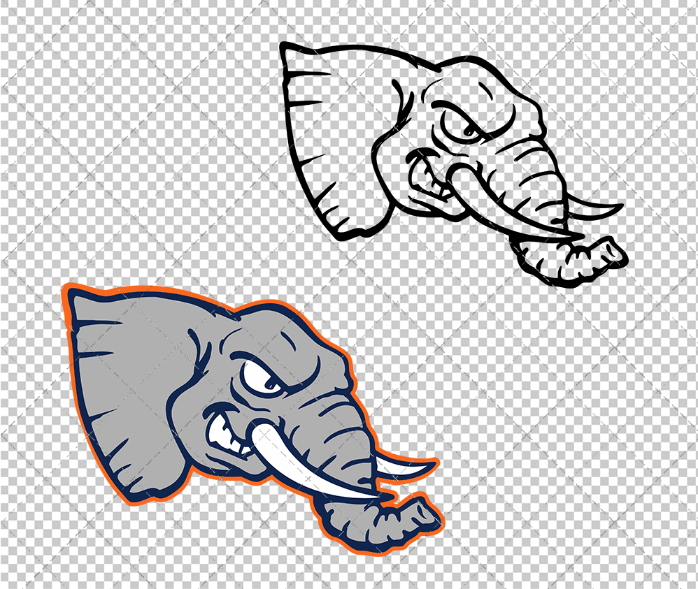 Cal State Fullerton Titans Secondary 2000, Svg, Dxf, Eps, Png - SvgShopArt