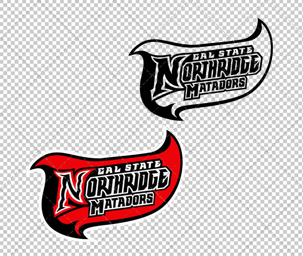 Cal State Northridge Matadors Wordmark 1999 003, Svg, Dxf, Eps, Png - SvgShopArt