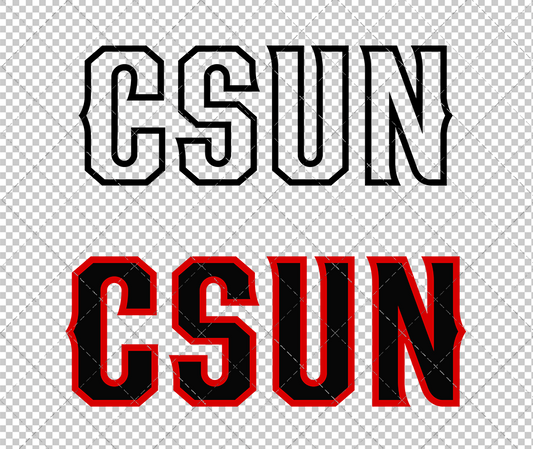 Cal State Northridge Matadors Wordmark 2014 005, Svg, Dxf, Eps, Png - SvgShopArt