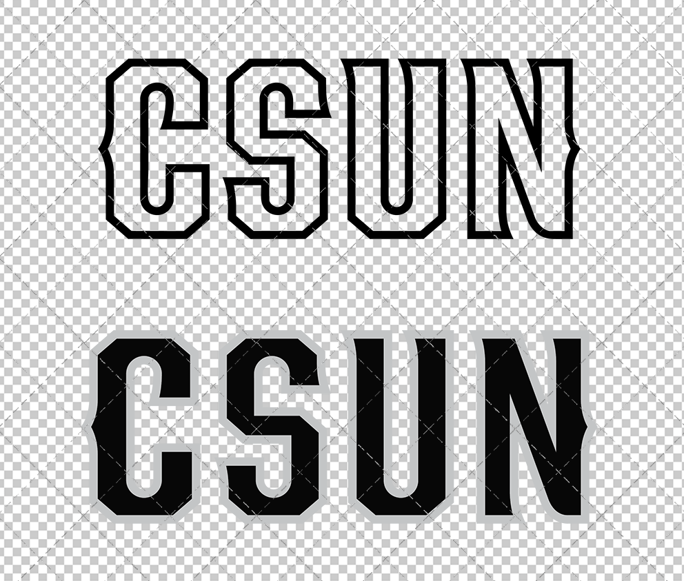 Cal State Northridge Matadors Wordmark 2014 006, Svg, Dxf, Eps, Png - SvgShopArt