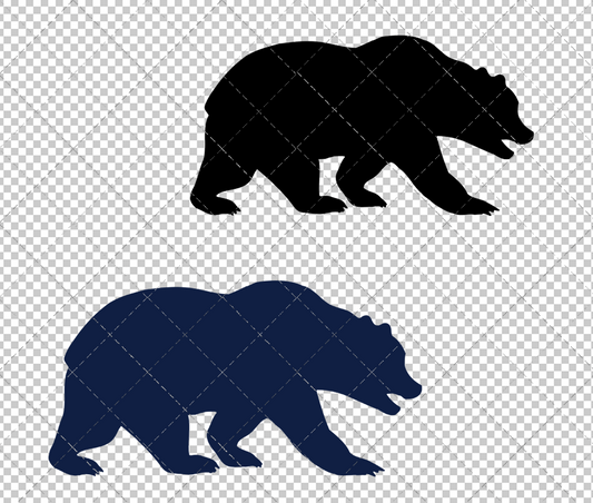 California Golden Bears Secondary 1990, Svg, Dxf, Eps, Png - SvgShopArt