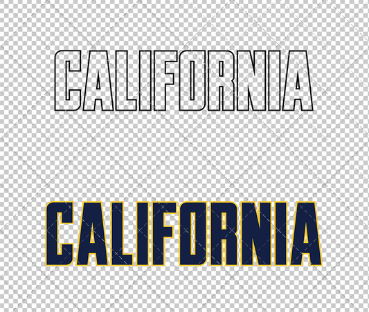 California Golden Bears Wordmark 2013 002, Svg, Dxf, Eps, Png - SvgShopArt