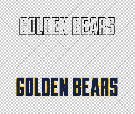 California Golden Bears Wordmark 2013 004, Svg, Dxf, Eps, Png - SvgShopArt
