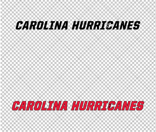 Carolina Hurricanes Wordmark 2018 007, Svg, Dxf, Eps, Png - SvgShopArt