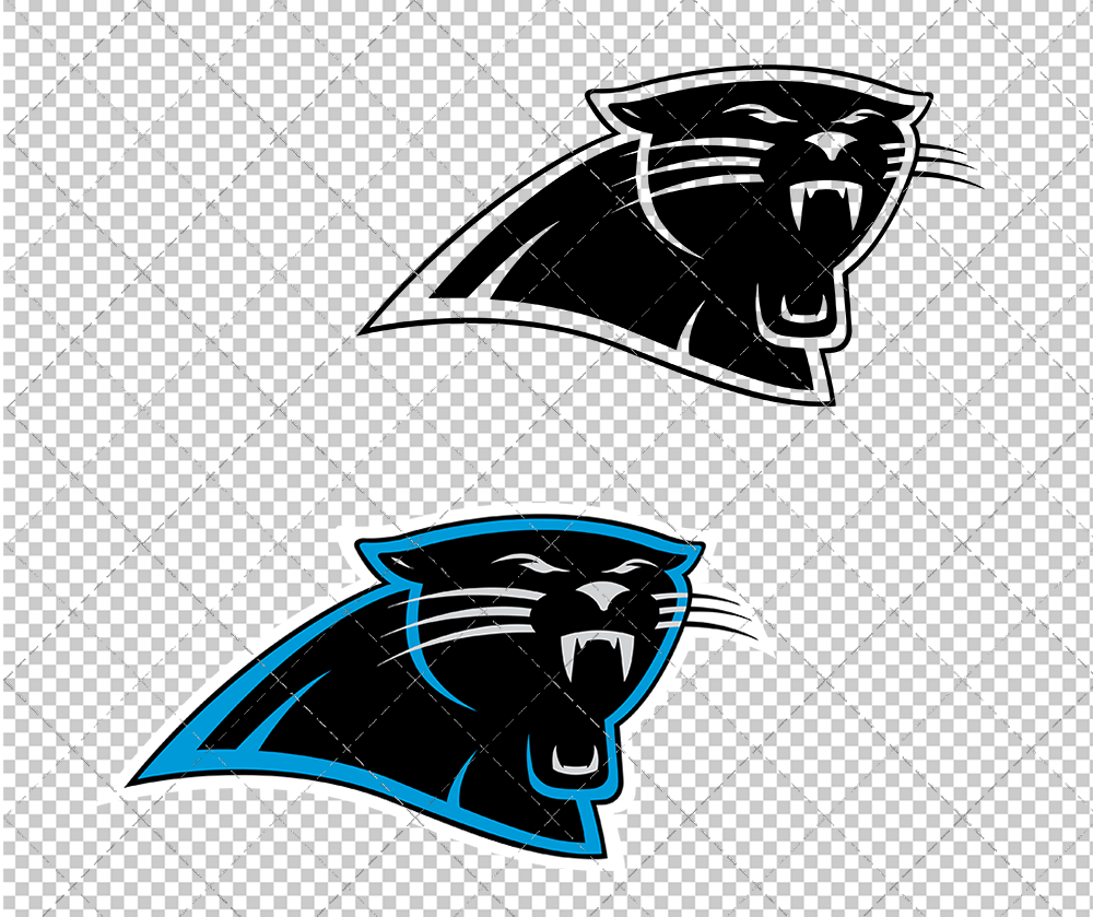 Carolina Panthers 1995, Svg, Dxf, Eps, Png - SvgShopArt