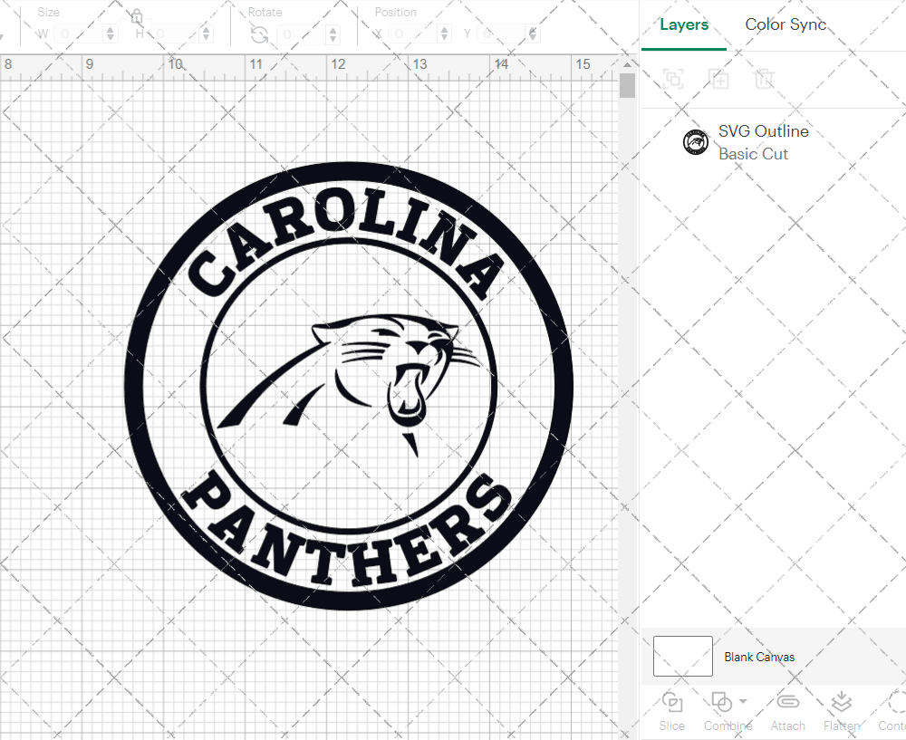 Carolina Panthers Circle 2012, Svg, Dxf, Eps, Png - SvgShopArt