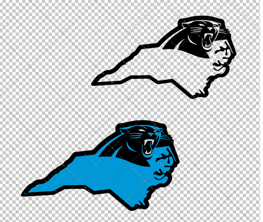 Carolina Panthers Concept 2012 004, Svg, Dxf, Eps, Png - SvgShopArt