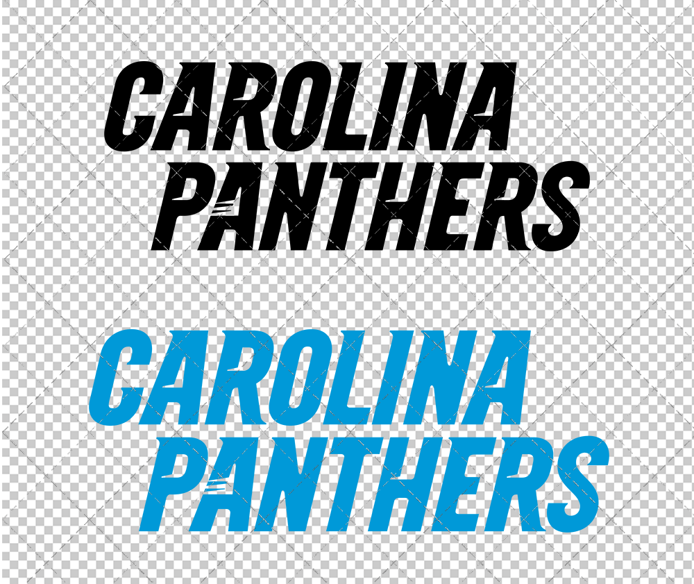 Carolina Panthers Wordmark 2012, Svg, Dxf, Eps, Png - SvgShopArt