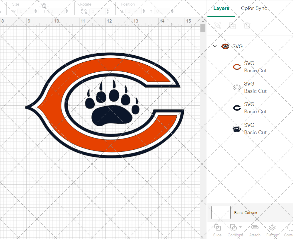 Chicago Bears Concept 2012 007, Svg, Dxf, Eps, Png - SvgShopArt