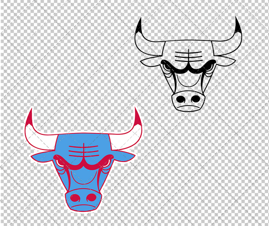 Chicago Bulls Concept 2017, Svg, Dxf, Eps, Png - SvgShopArt