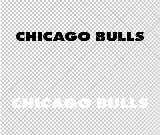 Chicago Bulls Wordmark 1994 002, Svg, Dxf, Eps, Png - SvgShopArt