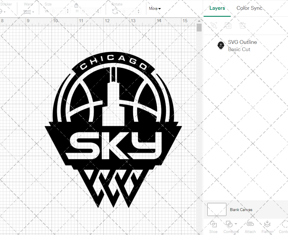 Chicago Sky 2019, Svg, Dxf, Eps, Png - SvgShopArt