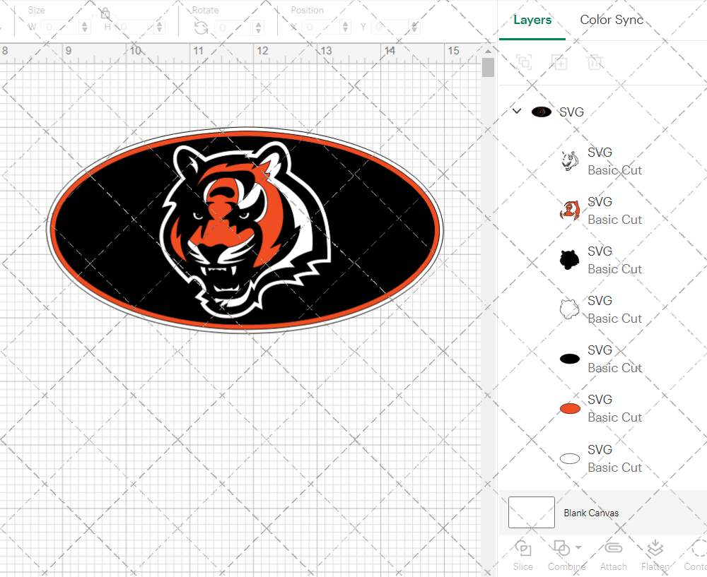 Cincinnati Bengals Concept 1997 003, Svg, Dxf, Eps, Png - SvgShopArt