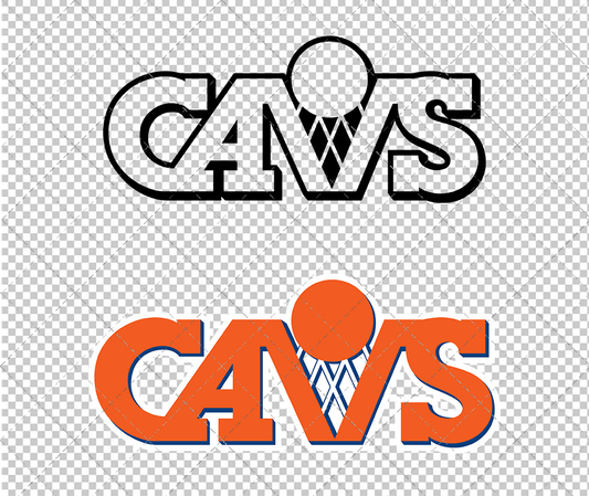Cleveland Cavaliers 1983, Svg, Dxf, Eps, Png - SvgShopArt