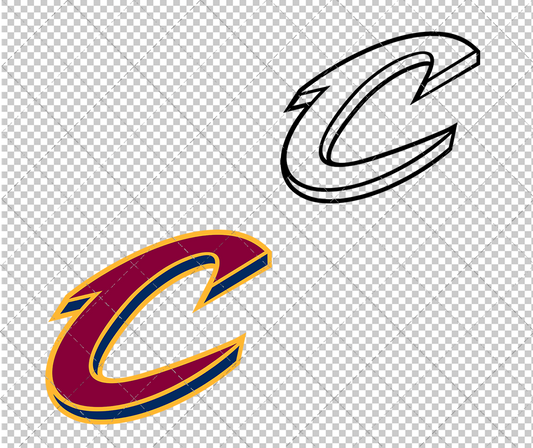Cleveland Cavaliers Alternate 2010, Svg, Dxf, Eps, Png - SvgShopArt