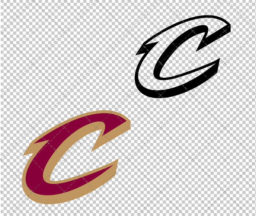 Cleveland Cavaliers Alternate 2022, Svg, Dxf, Eps, Png - SvgShopArt