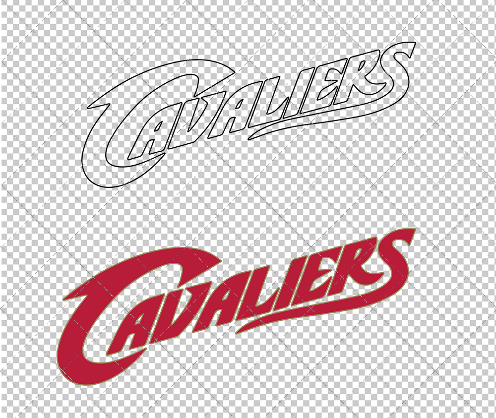 Cleveland Cavaliers Jersey 2003 003, Svg, Dxf, Eps, Png - SvgShopArt