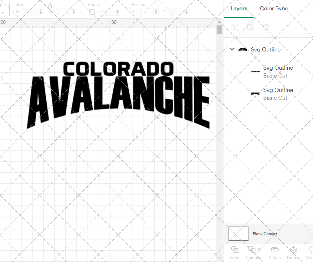 Colorado Avalanche Concept 1999 005, Svg, Dxf, Eps, Png - SvgShopArt