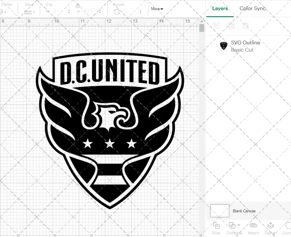 D.C. United 2016, Svg, Dxf, Eps, Png - SvgShopArt