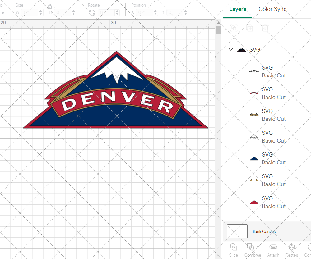 Denver Nuggets Alternate 1993, Svg, Dxf, Eps, Png - SvgShopArt
