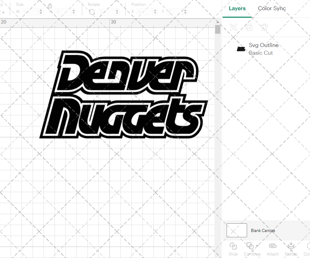Denver Nuggets Wordmark 1993, Svg, Dxf, Eps, Png - SvgShopArt
