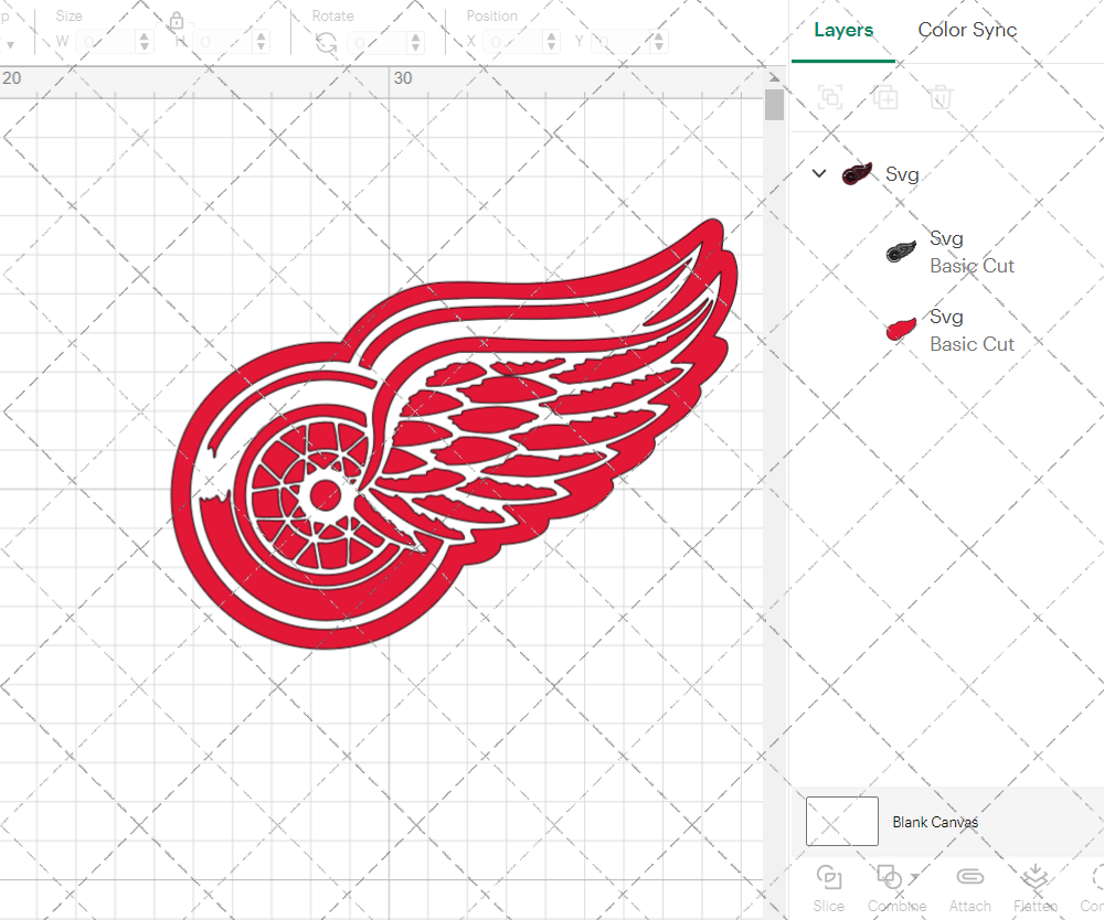 Detroit Red Wings Alternate 1983, Svg, Dxf, Eps, Png - SvgShopArt