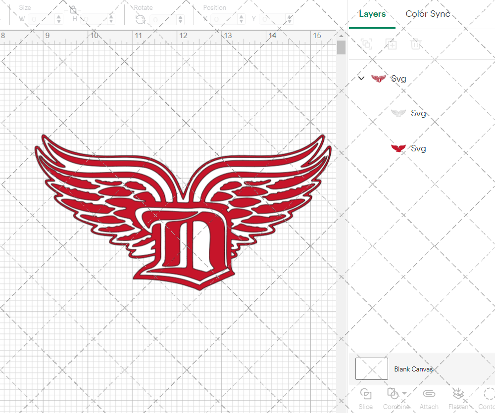 Detroit Red Wings Concept 2008, Svg, Dxf, Eps, Png - SvgShopArt
