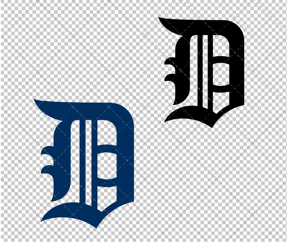 Detroit Tigers 1908, Svg, Dxf, Eps, Png - SvgShopArt