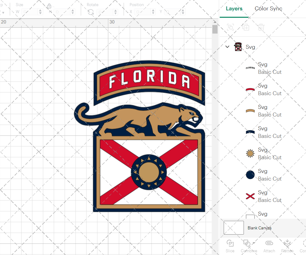 Florida Panthers Alternate 2016 002, Svg, Dxf, Eps, Png - SvgShopArt