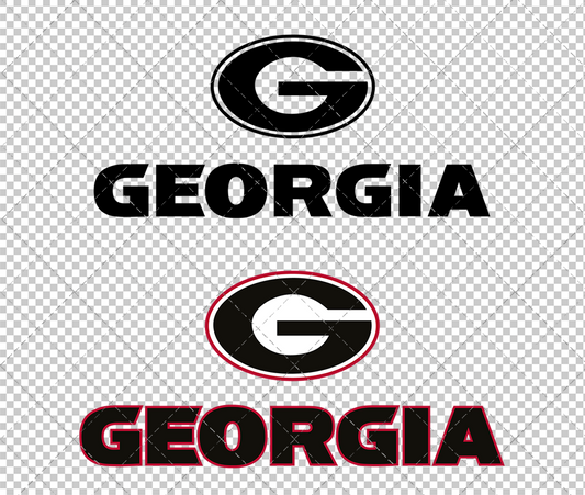 Georgia Bulldogs Wordmark 2015 005, Svg, Dxf, Eps, Png - SvgShopArt