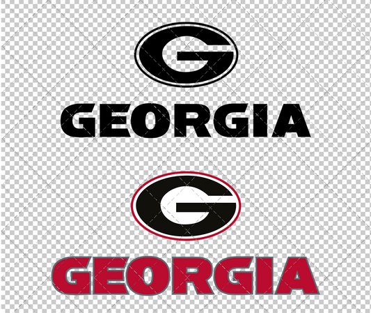 Georgia Bulldogs Wordmark 2015 006, Svg, Dxf, Eps, Png - SvgShopArt