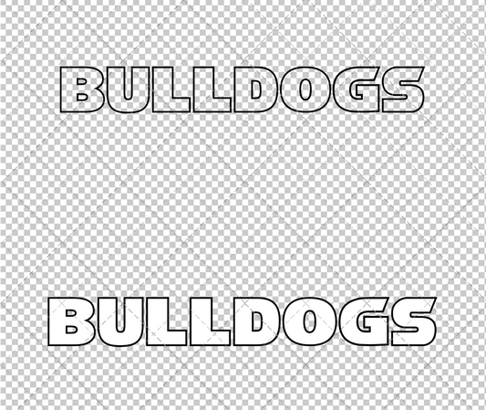 Georgia Bulldogs Wordmark 2015 019, Svg, Dxf, Eps, Png - SvgShopArt