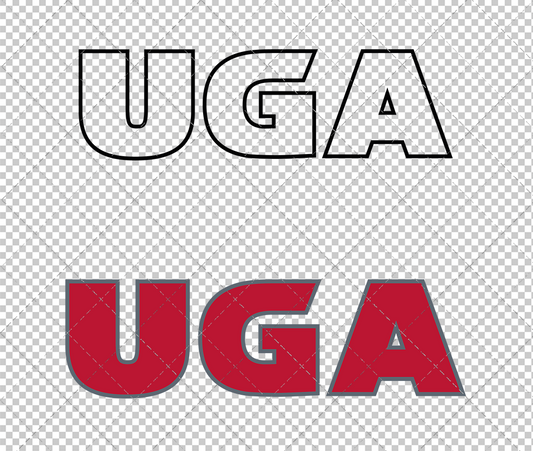 Georgia Bulldogs Wordmark 2016 003, Svg, Dxf, Eps, Png - SvgShopArt