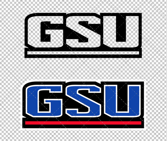 Georgia State Panthers Wordmark 2009 003, Svg, Dxf, Eps, Png - SvgShopArt