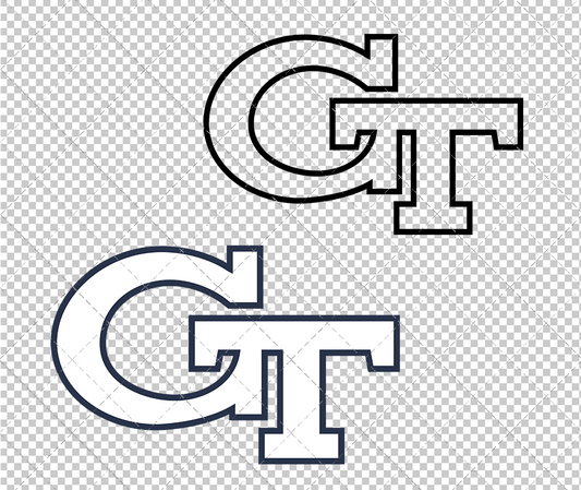Georgia Tech Yellow Jackets 2026 003, Svg, Dxf, Eps, Png - SvgShopArt