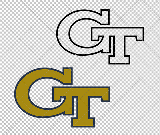 Georgia Tech Yellow Jackets 2026, Svg, Dxf, Eps, Png - SvgShopArt