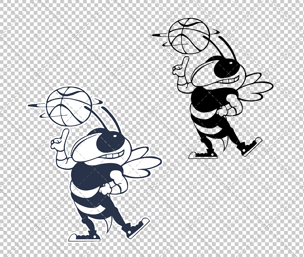 Georgia Tech Yellow Jackets Mascot 2026 006, Svg, Dxf, Eps, Png - SvgShopArt