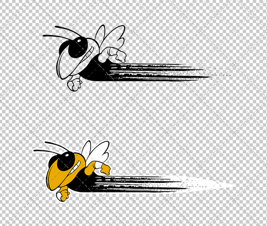 Georgia Tech Yellow Jackets Secondary 1999 003, Svg, Dxf, Eps, Png - SvgShopArt