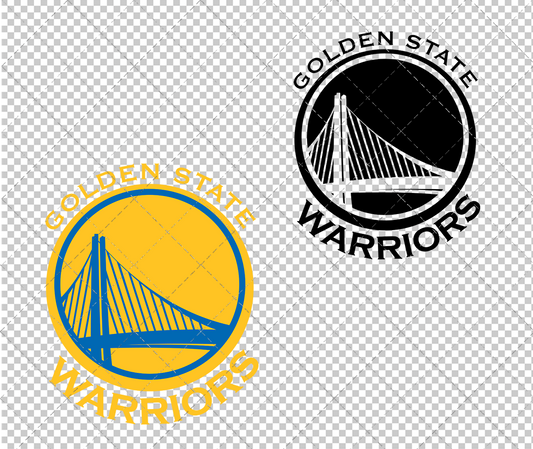 Golden State Warriors Alternate 2010, Svg, Dxf, Eps, Png - SvgShopArt