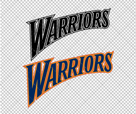 Golden State Warriors Wordmark 1997, Svg, Dxf, Eps, Png - SvgShopArt
