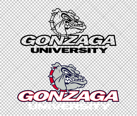 Gonzaga Bulldogs 2011 002, Svg, Dxf, Eps, Png - SvgShopArt