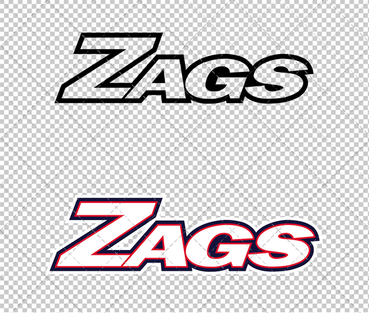 Gonzaga Bulldogs Secondary 2011 006, Svg, Dxf, Eps, Png - SvgShopArt