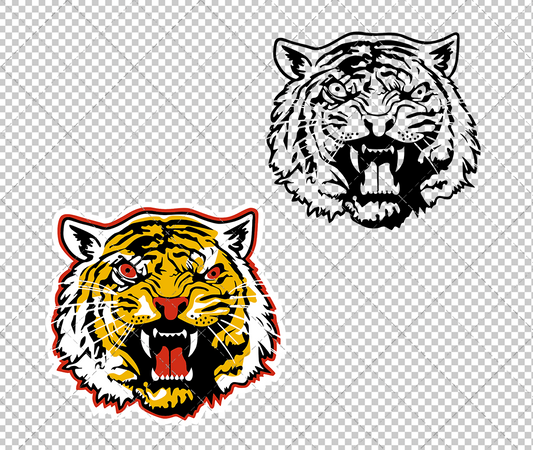 Grambling State Tigers Secondary 2019, Svg, Dxf, Eps, Png - SvgShopArt