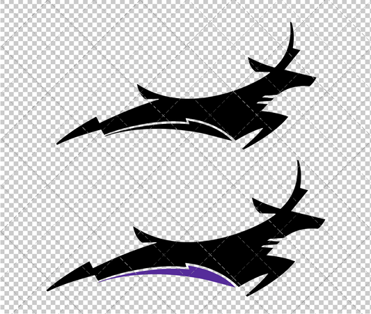 Grand Canyon Antelopes Secondary 2013 007, Svg, Dxf, Eps, Png - SvgShopArt
