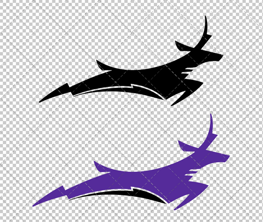 Grand Canyon Antelopes Secondary 2013, Svg, Dxf, Eps, Png - SvgShopArt
