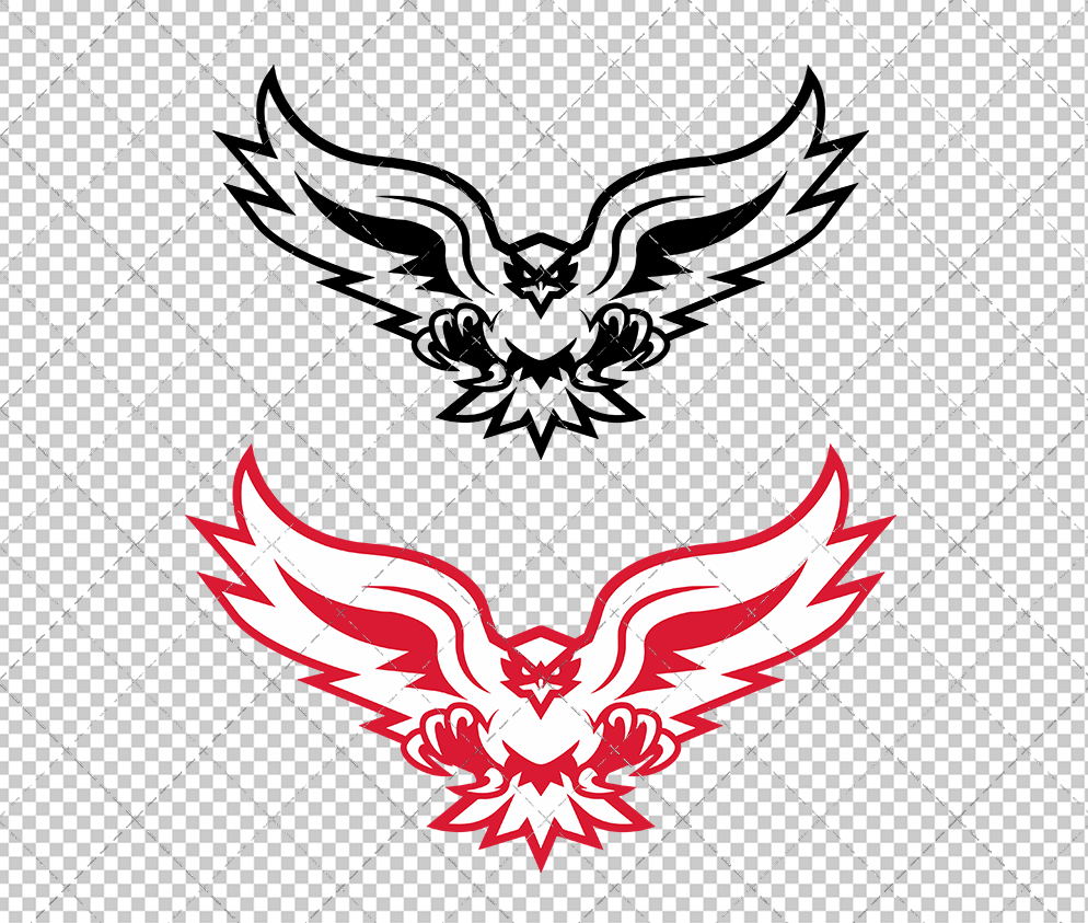 Hartford Hawks Alternate 2015 004, Svg, Dxf, Eps, Png - SvgShopArt