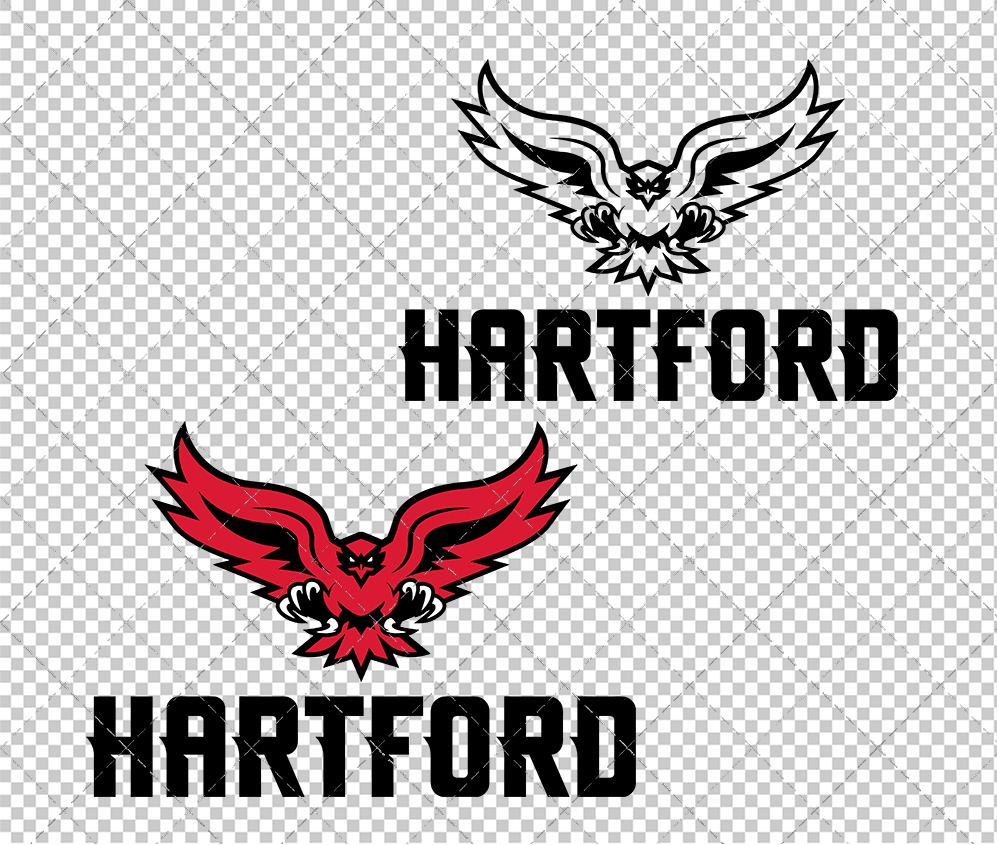Hartford Hawks Alternate 2015, Svg, Dxf, Eps, Png - SvgShopArt